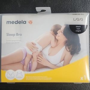 Medela® Large Nursing Sleep Bra in Black